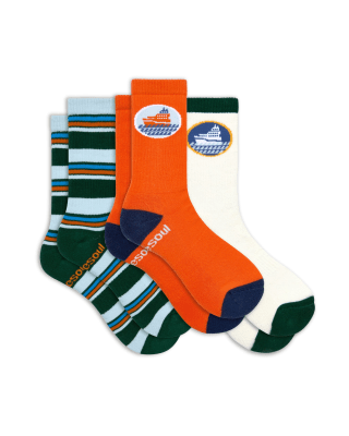 Doublesoul Pete Davidson High Socks Set