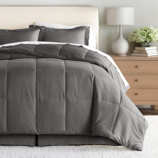 Linens & Hutch 8-Piece Down-Alternative Comforter Set 