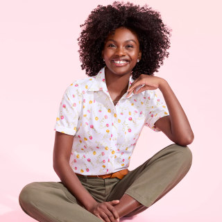 Women's Wrinkle Free No Iron Shirt