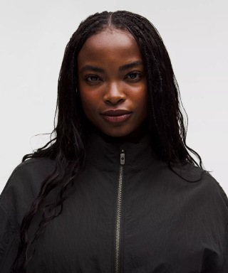 Lululemon Crinkle Nylon Cinchable Jacket