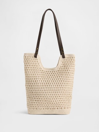 Gap Crochet Tote Bag