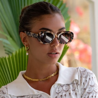 Aria Tortoiseshell  Cateye Sunglasses