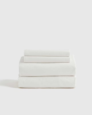 Quince Organic Brushed Cotton Sheet Set