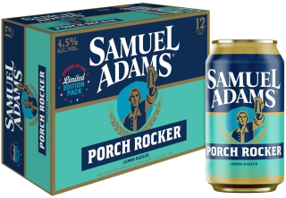 Samuel Adams Porch Rocker Lemon Radler Beer Cans (12 Count)
