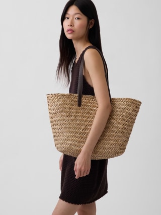Gap Straw Tote Bag