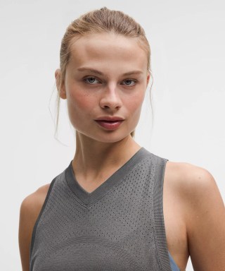 Lululemon Swiftly Open-Hole V-Neck Tank Top