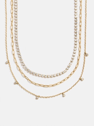 BaubleBar Tate Waterproof Necklace Set