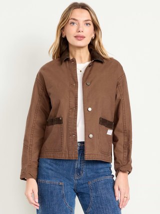 Old Navy Canvas Barn Jacket