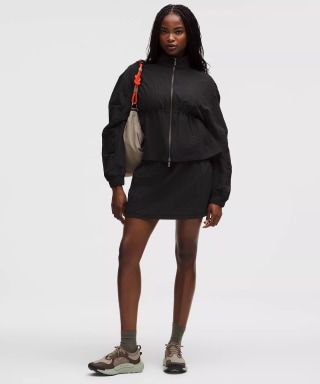 Lululemon Crinkle Nylon Cinchable Jacket