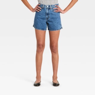 Universal Thread High-Rise A-Line Denim Shorts