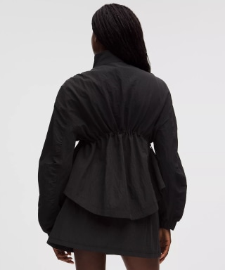 Lululemon Crinkle Nylon Cinchable Jacket