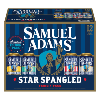 Samuel Adams Star Spangled Seasonal Variety Pack (12 Count)