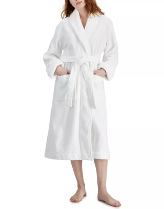 Hotel Collection Turkish Cotton Shawl-Collar Robe