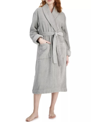 Hotel Collection Turkish Cotton Shawl-Collar Robe