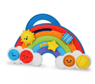Learning Resources Rainbow Busy Board