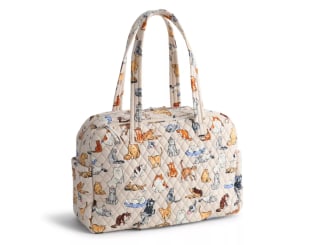 Vera Bradley Outlet Cotton Weekender Travel Bag 