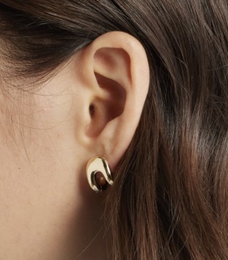 Nordstrom Crescent Huggie Earrings