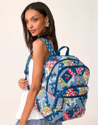 Vera Bradley Large Bancroft Backpack