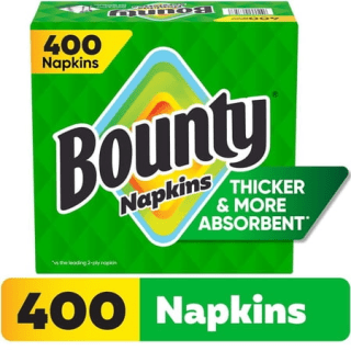 Bounty Everyday Disposable Paper Napkins