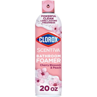 Clorox Scentiva Cherry Blossom and Peach Bathroom Foamer