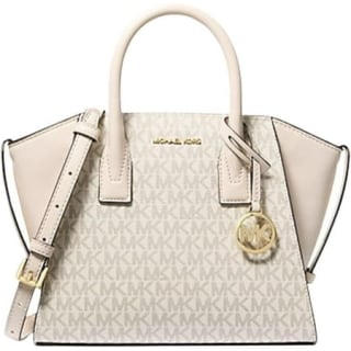 Michael Kors Avril Small Logo Leather Tote Bag