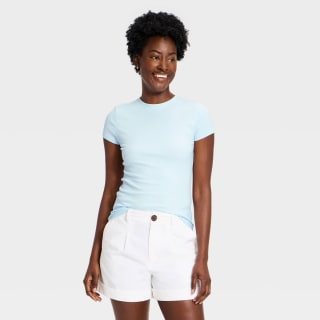 A New Day Modern Ribbed T-Shirt