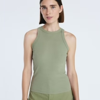 Free Assembly Cutaway Tank Top