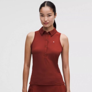 Lululemon Quick-Dry Sleeveless Polo Shirt