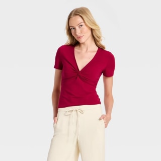 A New Day Knotted Top