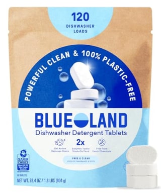 Blueland 100% Plastic-Free Dishwasher Detergent Tablets