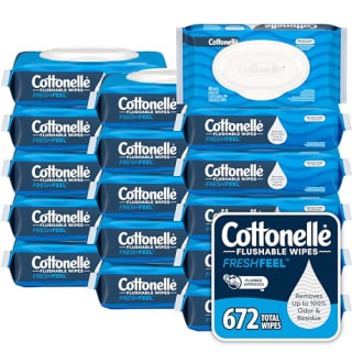 Cottonelle Fresh Feel Flushable Wet Wipes
