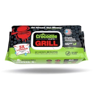 Crocodile Cloth Grill Plant-Based Cleaning Wipes