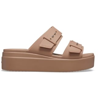 Crocs Women's Brooklyn Buckle Low Wedges