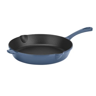  Chef's Classic Enameled Cast Iron Round Fry Pan