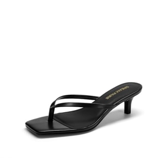 Dream Pairs Flip Flop Kitten Heels
