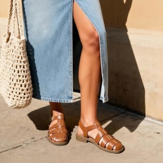 Dream Pairs Fisherman Gladiator Braided Flat Sandal