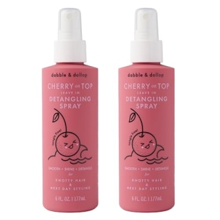 Dabble & Dollop Cherry on Top Kids Leave In Detangling Spray (Pack of 2)