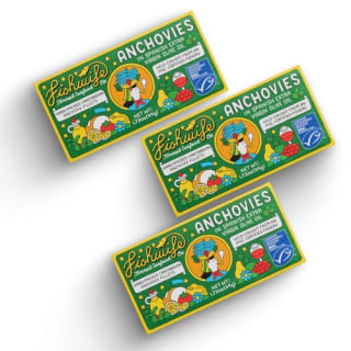 Fishwife Cantabrian Anchovies 3-Pack