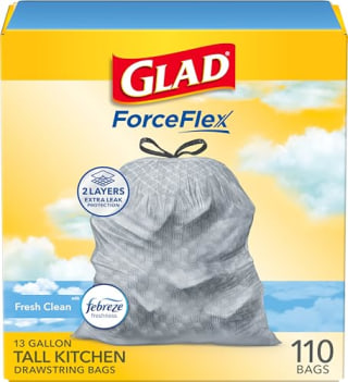 Glad ForceFlex Tall Kitchen Trash Bags