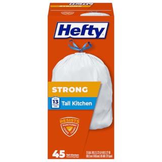 Hefty Strong Tall Kitchen Trash Bags