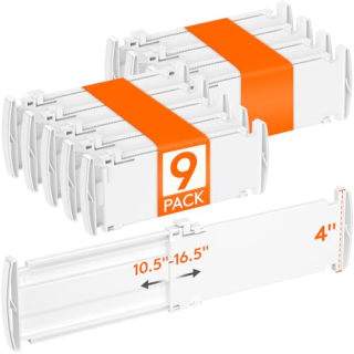 Lifewit Drawer Dividers (9-Pack)