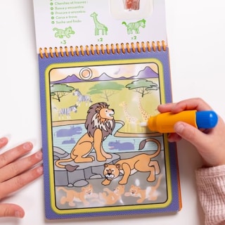 Melissa & Doug On The Go Water Wow! Reusable Water-Reveal Activity Pad