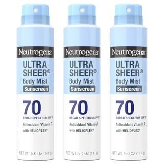 Neutrogena Ultra Sheer Body Mist 3-Pack