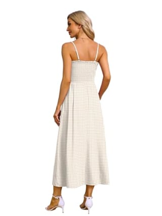 Ofeefan Smocked Maxi Dress