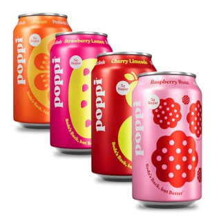 Poppi Sparkling Probiotic Soda Party Starters Variety (12 Pack)