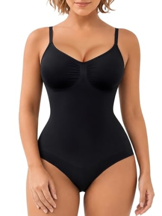 ShaperX Shapewear Tummy Control Bodysuit