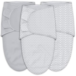 Sweet Dolphin 3-Pack Baby Swaddle Sleep Sacks