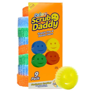 Scrub Daddy Scratch-Free Multipurpose Kitchen Sponges (9 Count)
