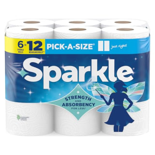 Sparkle Double Rolls Paper Towel (6-Pack)
