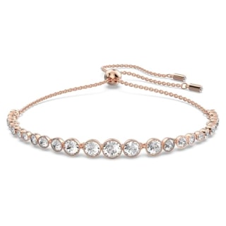 Swarovski Emily Tennis Bracelet with White Crystals